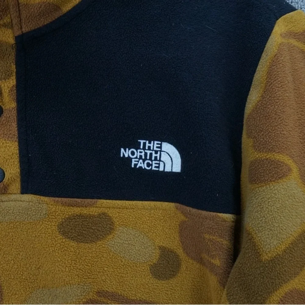 The North Face T Snap Jacket. Fall Brown Camo Pullover​